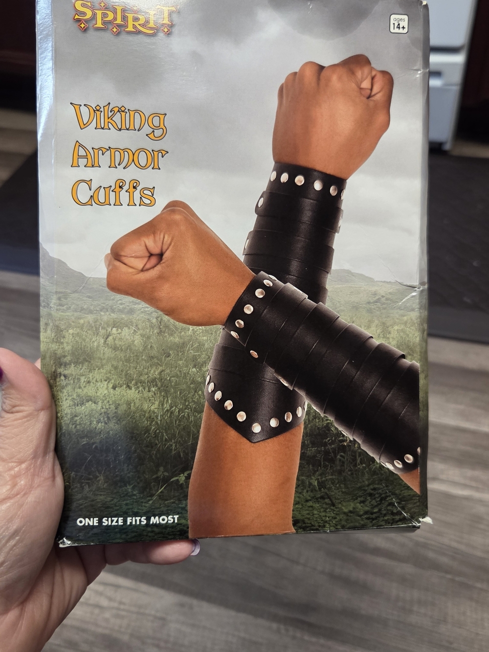 Spirit Viking Armor Cuffs - Black